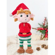 Merry Santas Helper Amigurumi Crochet Pattern - English, Dutch, German, Spanish, French