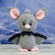 Brook the Tiny Bat Amigurumi Crochet Pattern