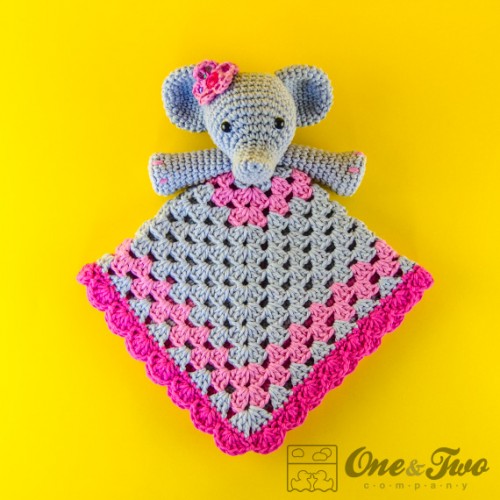 Elephant Security Blanket Crochet Pattern