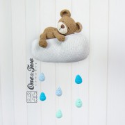 Sweet Dreams Teddy Bear Mobile Crochet Pattern